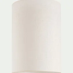 Abat-jour cylindrique non électrifiée en jute D35xH50cm - naturel