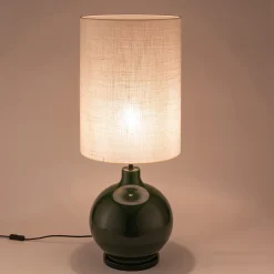Abat-jour cylindrique non électrifiée en jute D35xH50cm - naturel