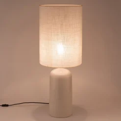 Abat-jour cylindrique non électrifiée en jute D35xH50cm - naturel