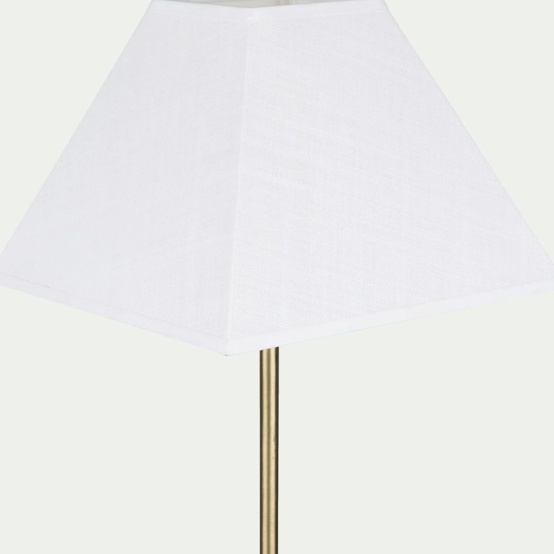Abat-jour en coton l25cm - blanc capelan