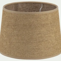 Abat-jour forme FAA en papier tressé D20cm - naturel