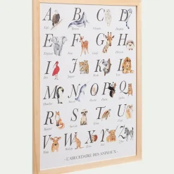 Abécédaire illustré et encadré A3