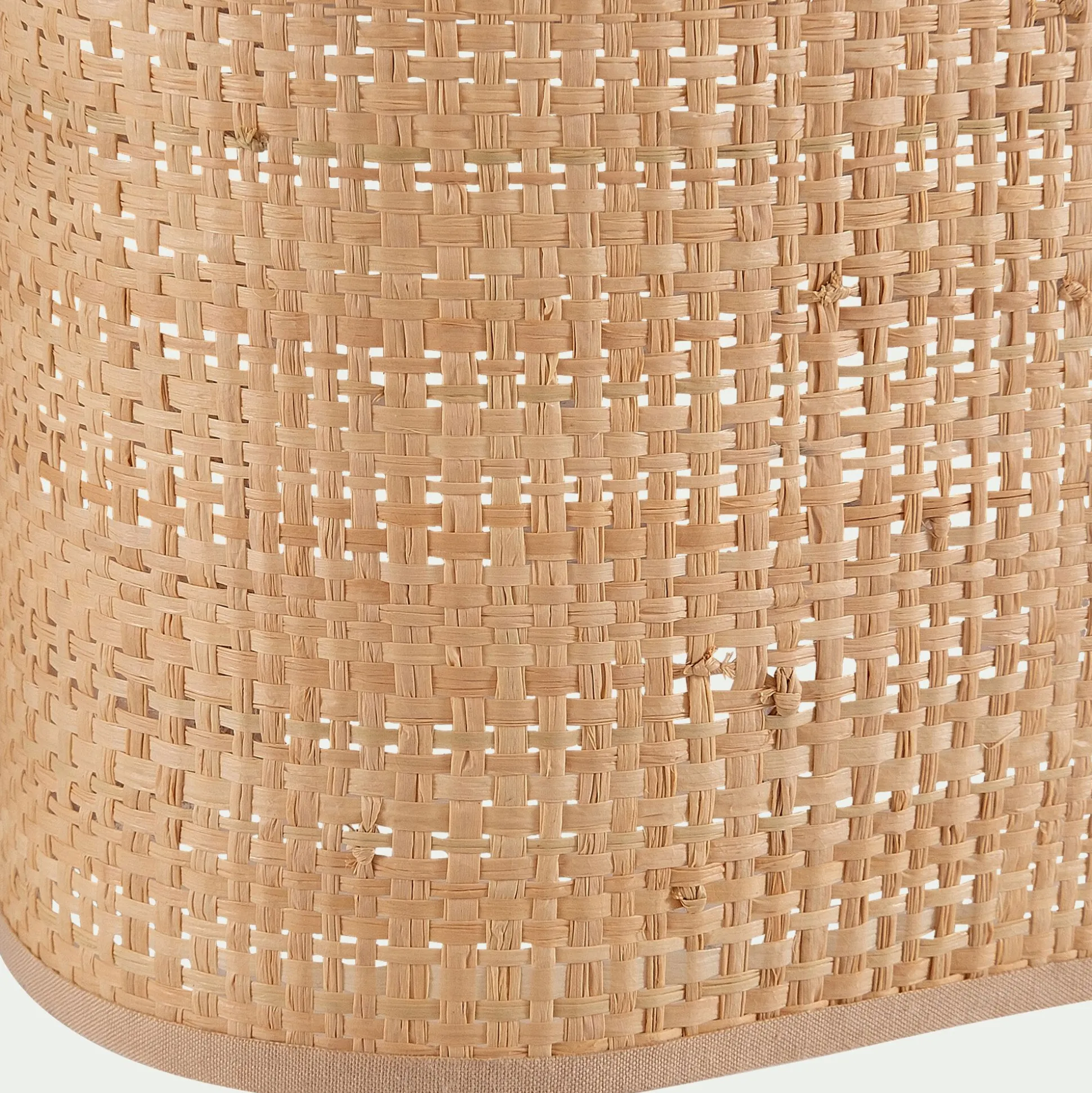 Applique non électrifiée en rabane l25cm - naturel