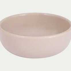 Assiette creuse en faïence D15cm - beige alpilles