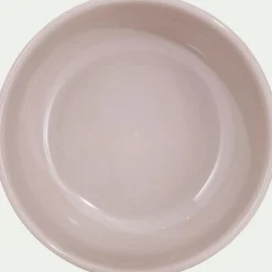 Assiette creuse en faïence D15cm - beige alpilles