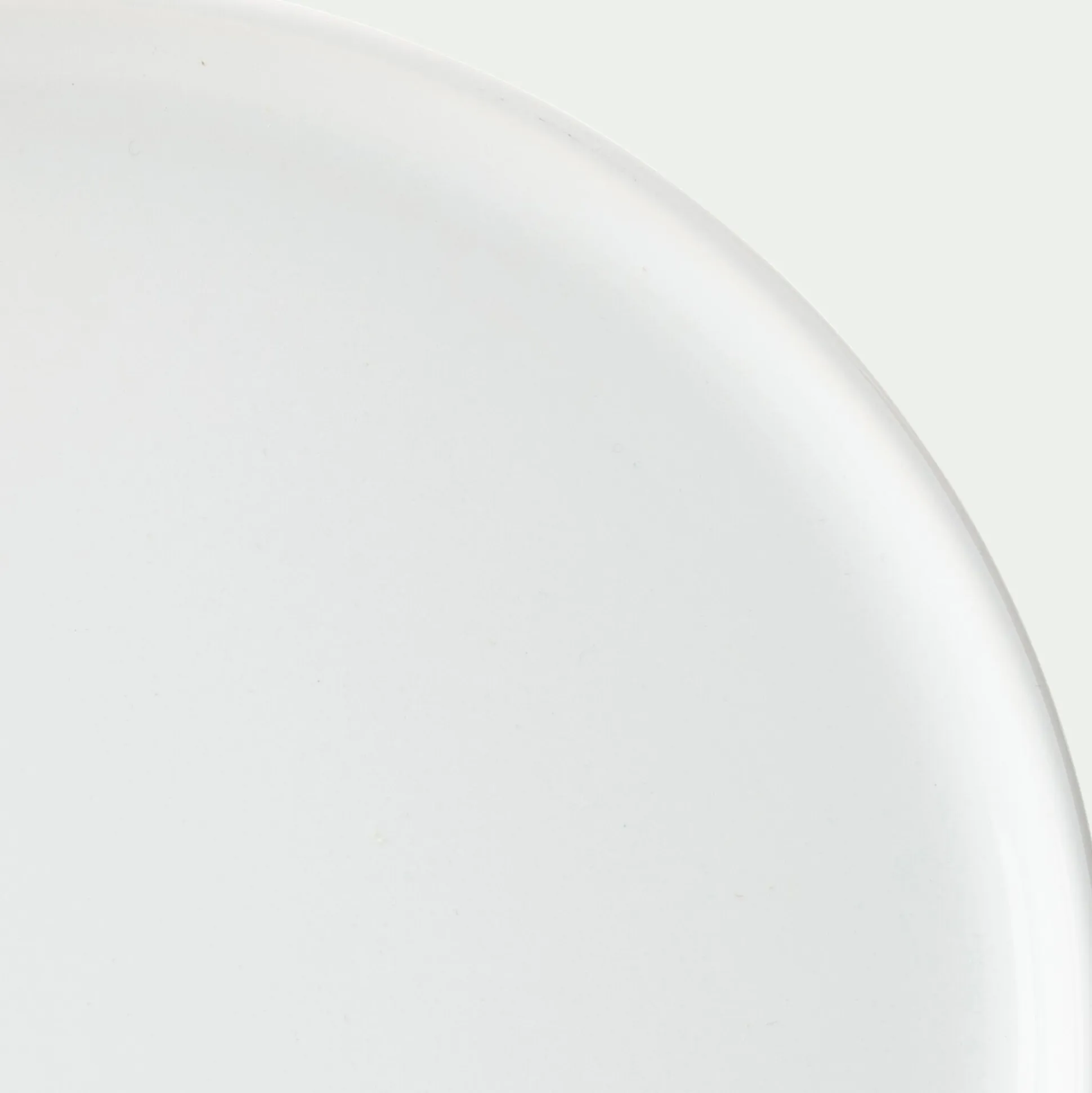 Assiette à dessert en faïence D22,3cm - blanc ventoux