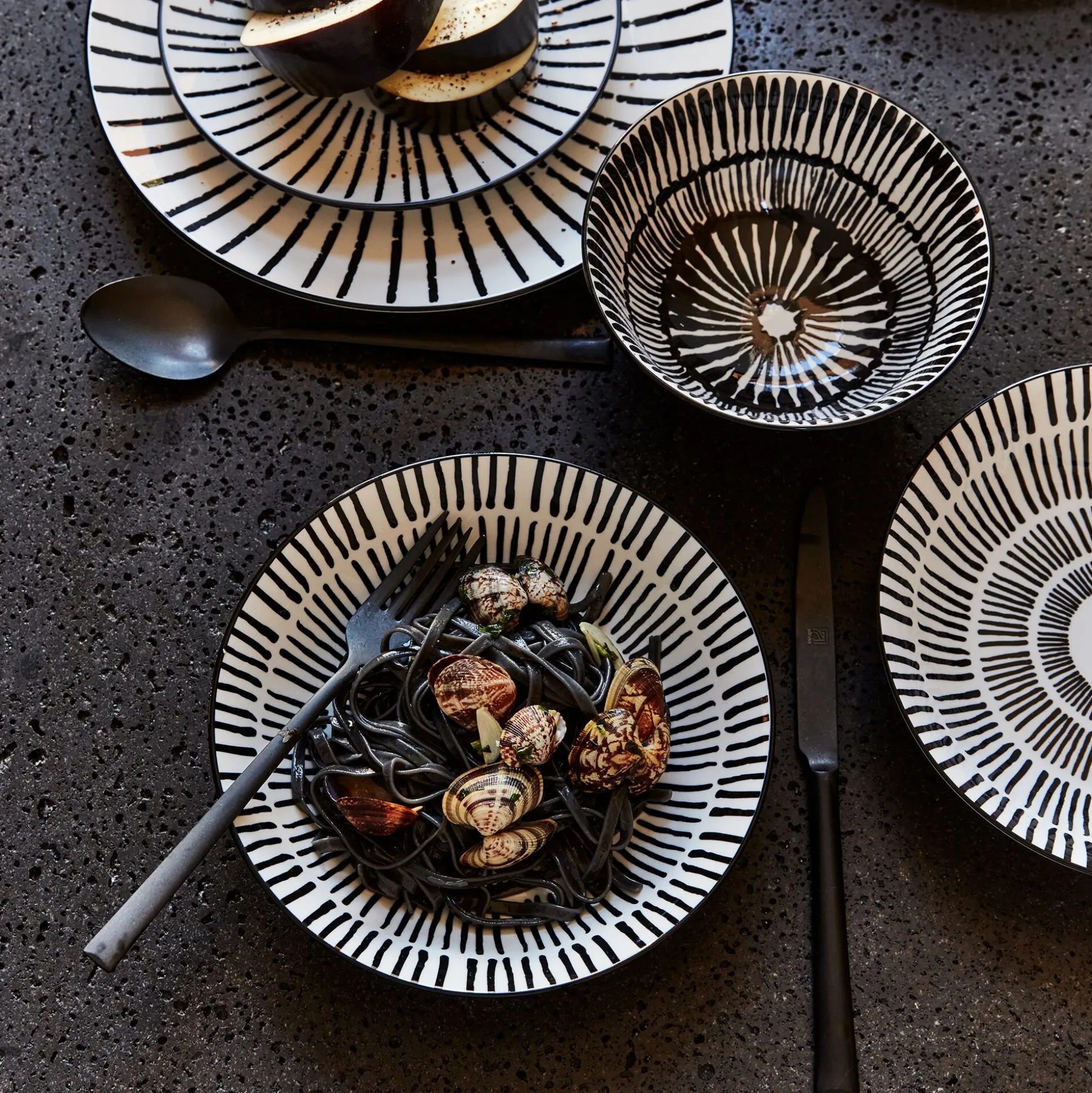 Assiette à dessert en porcelaine D19cm - blanc