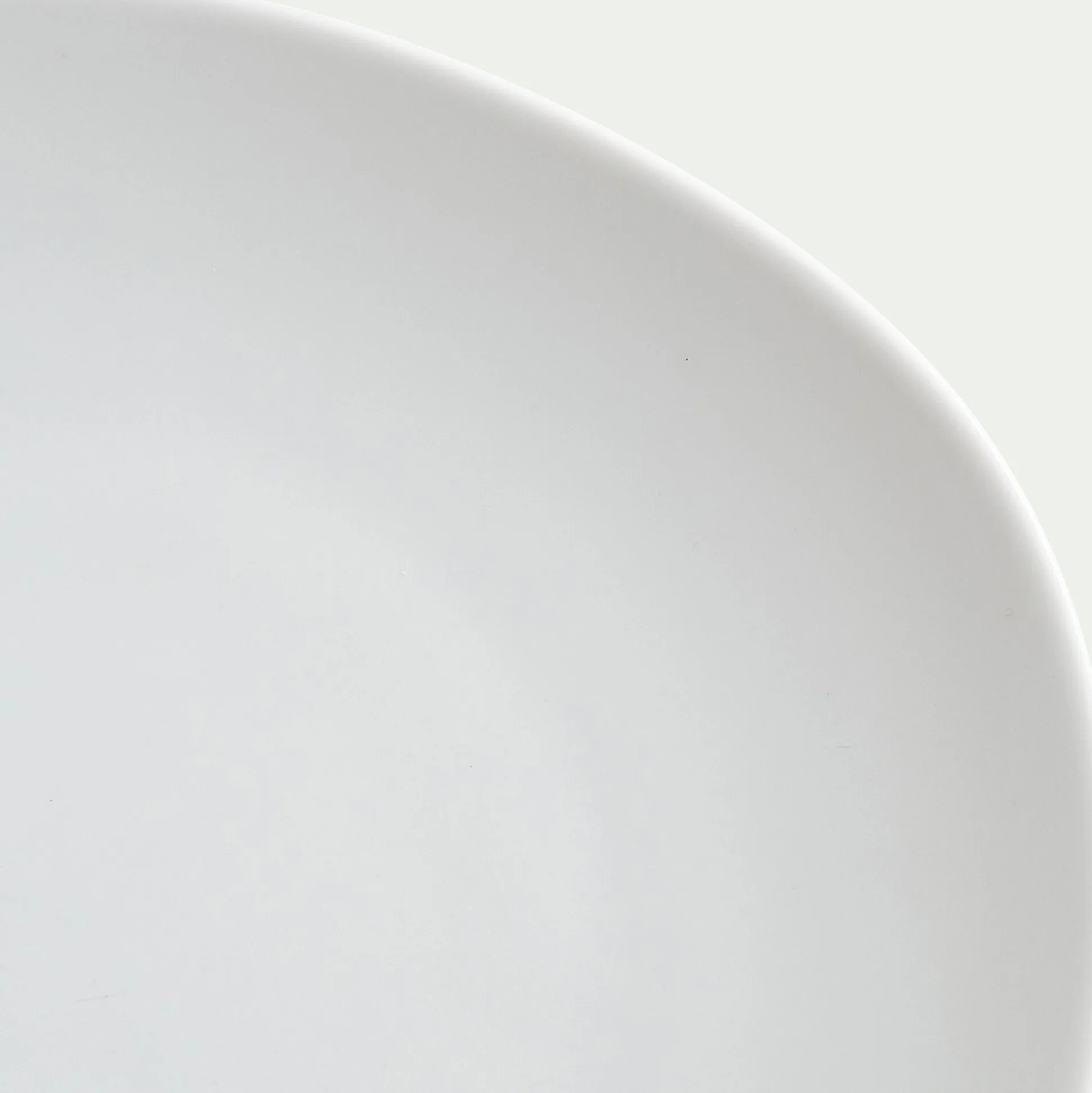 Assiette à dessert en porcelaine D24cm - blanc