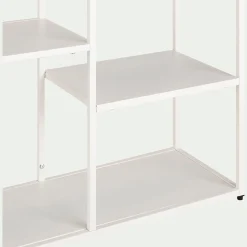 Bibliothèque en acier - blanc