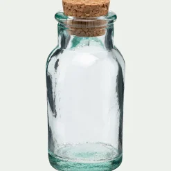 Bocal en verre recyclé 9cl - transparent