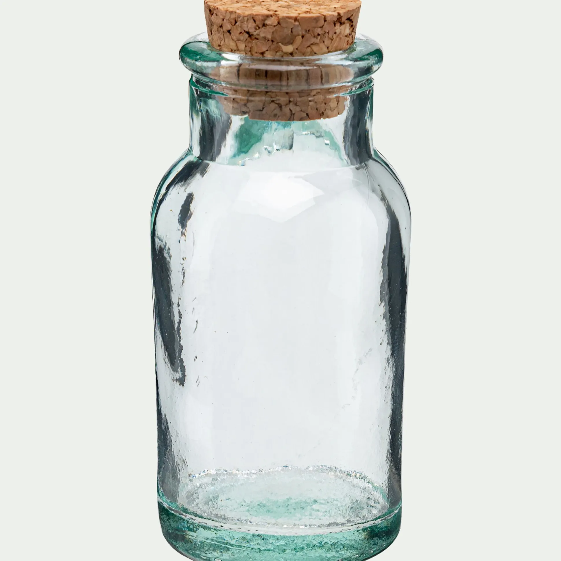 Bocal en verre recyclé 9cl - transparent