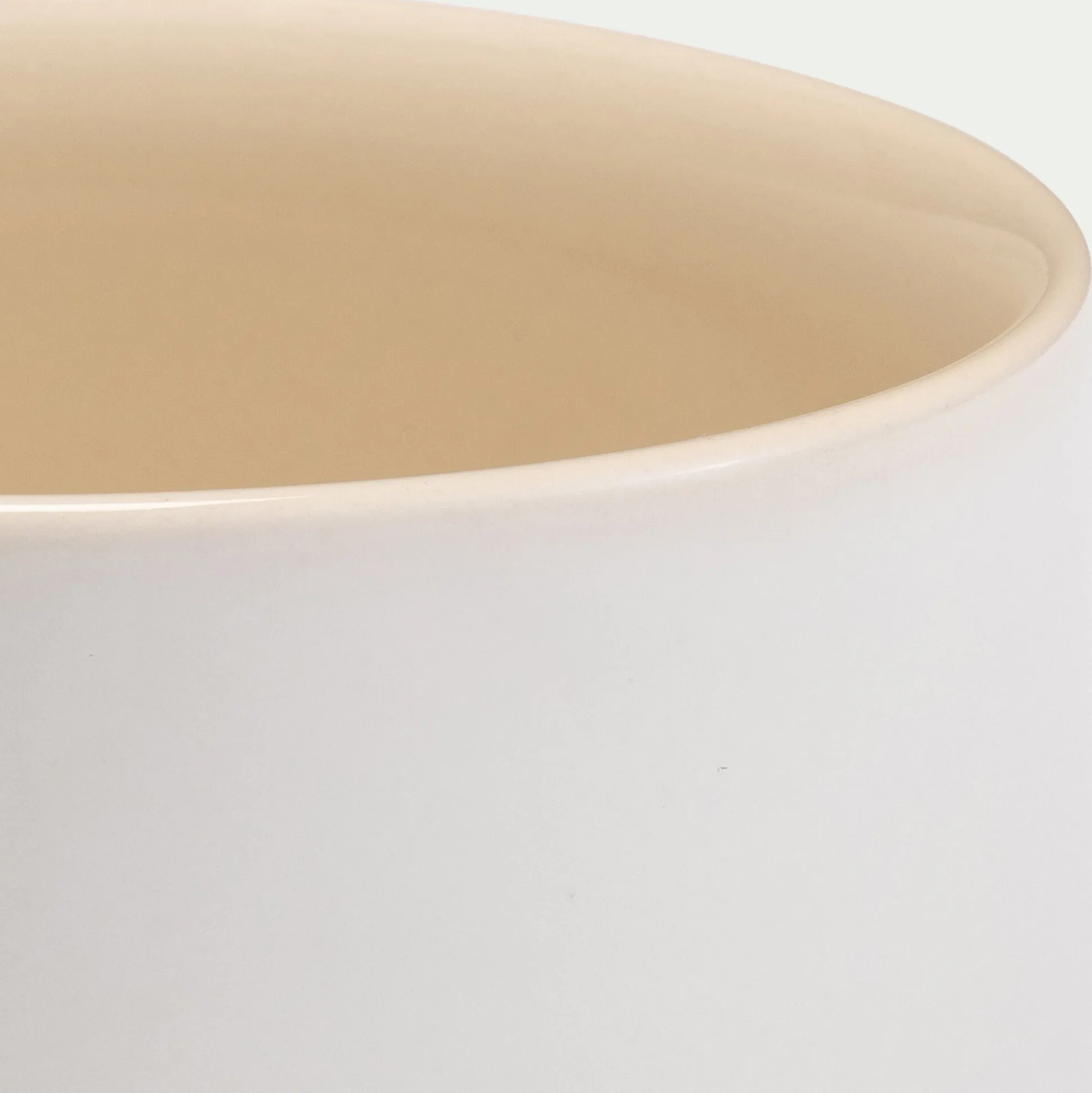Bol en grès D14cm - blanc