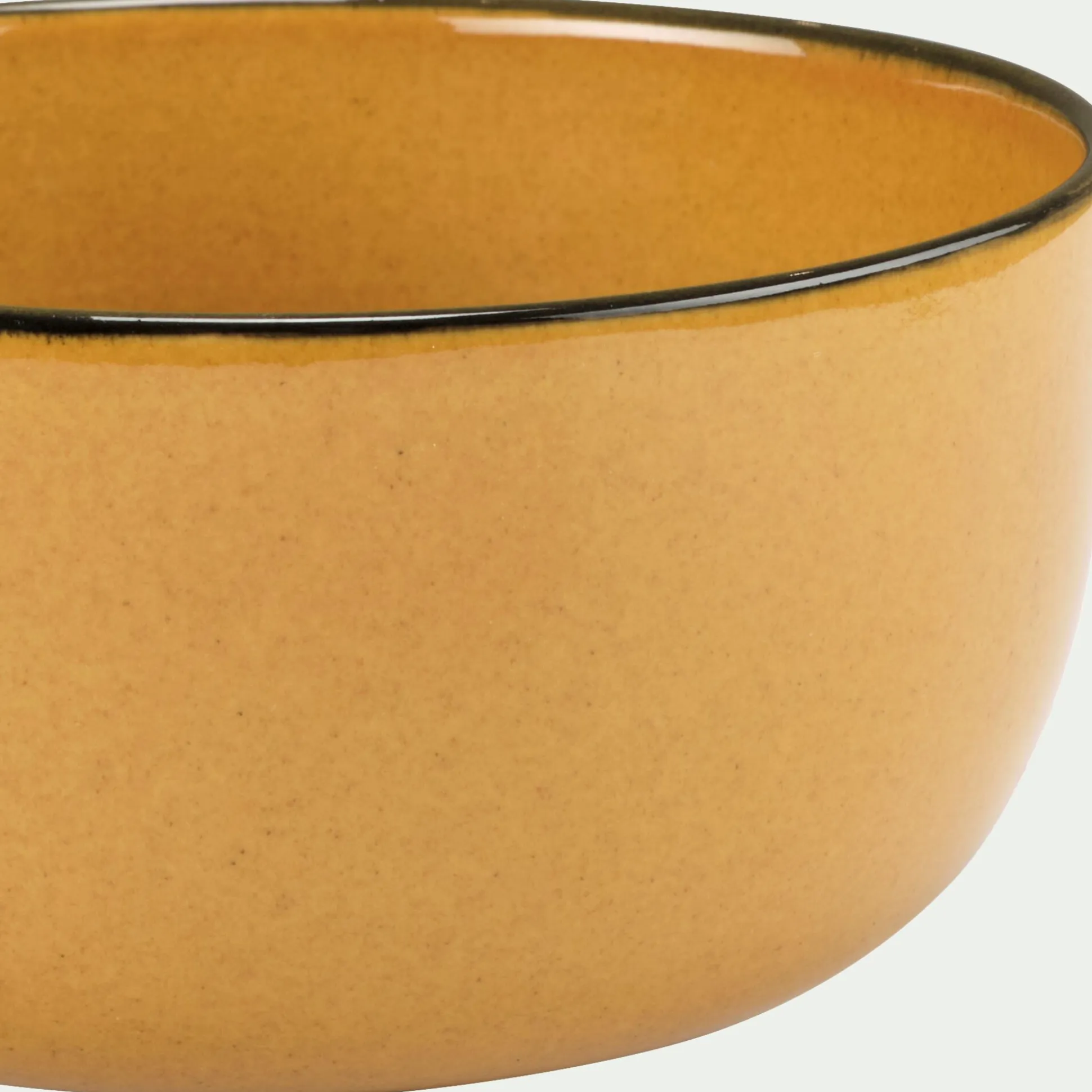 Bol en grès D14,8cm - jaune