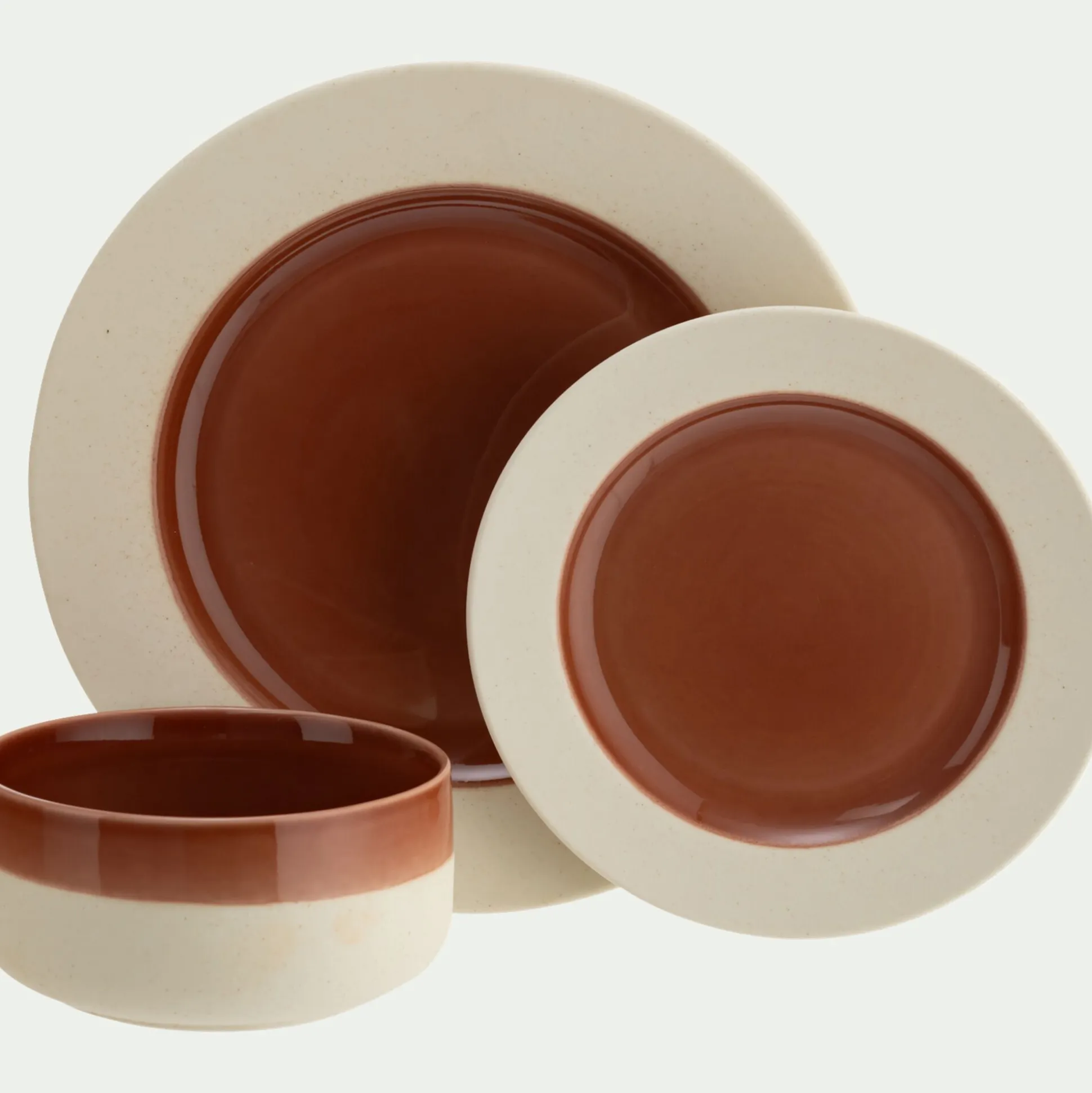 Bol en grès D14,5cm - terracotta