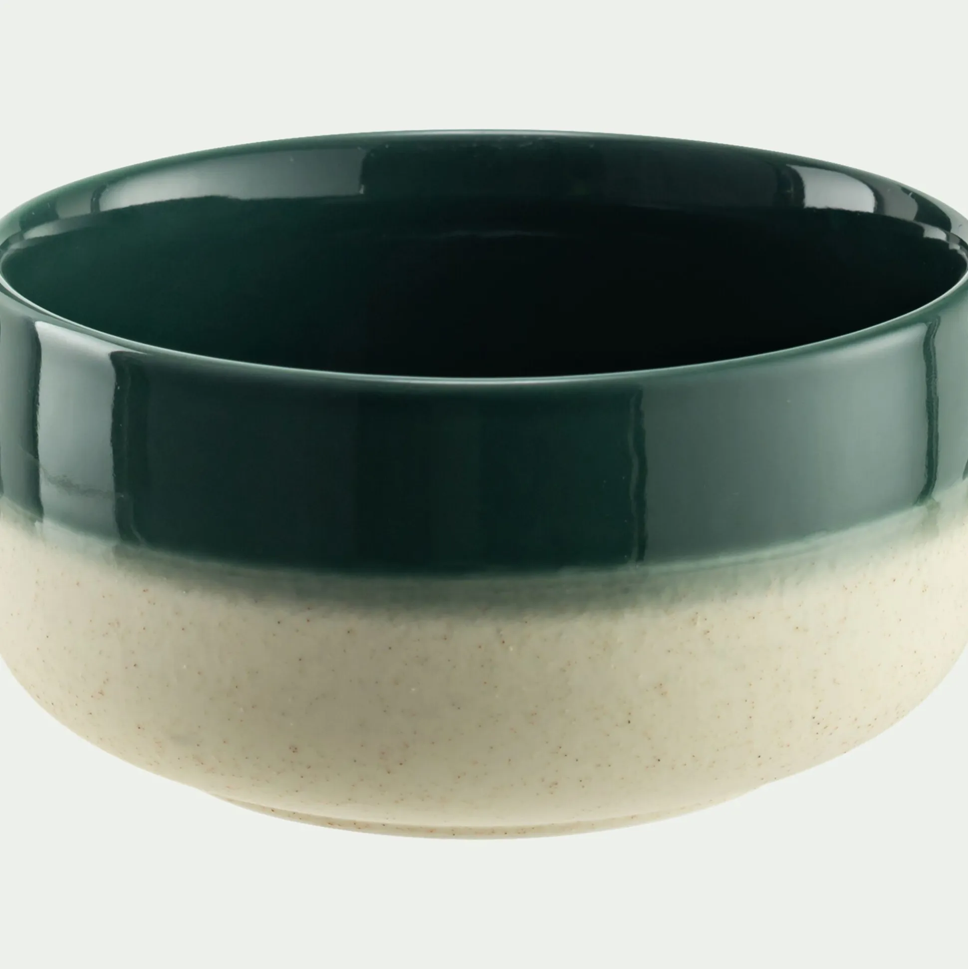 Bol en grès D14,5cm - vert oyat