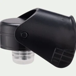 Bouchon de champagne en inox - noir