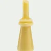 Bougie déco contemporaine H26cm - beige