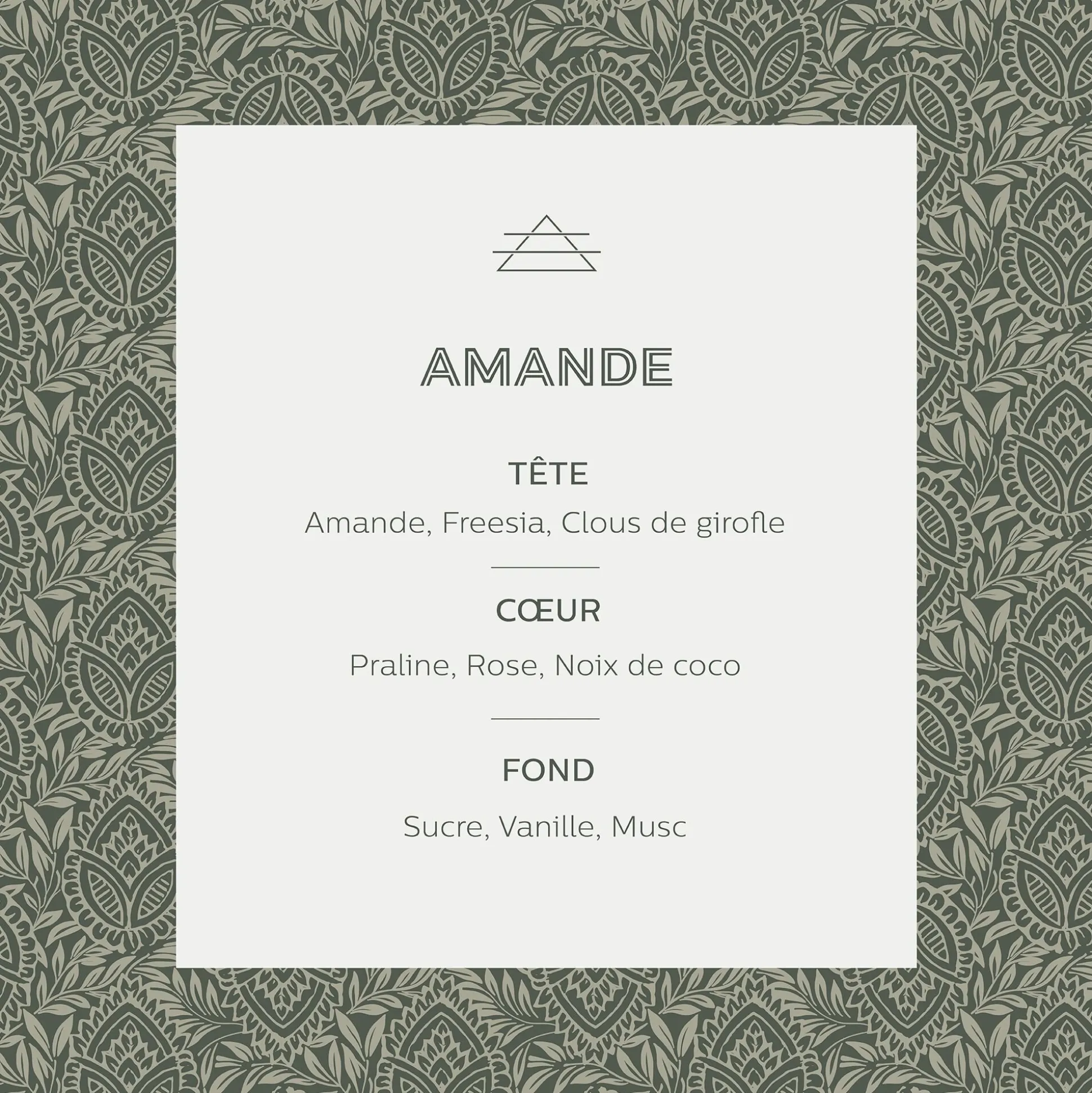 Bougie parfumée senteur Amande 160g