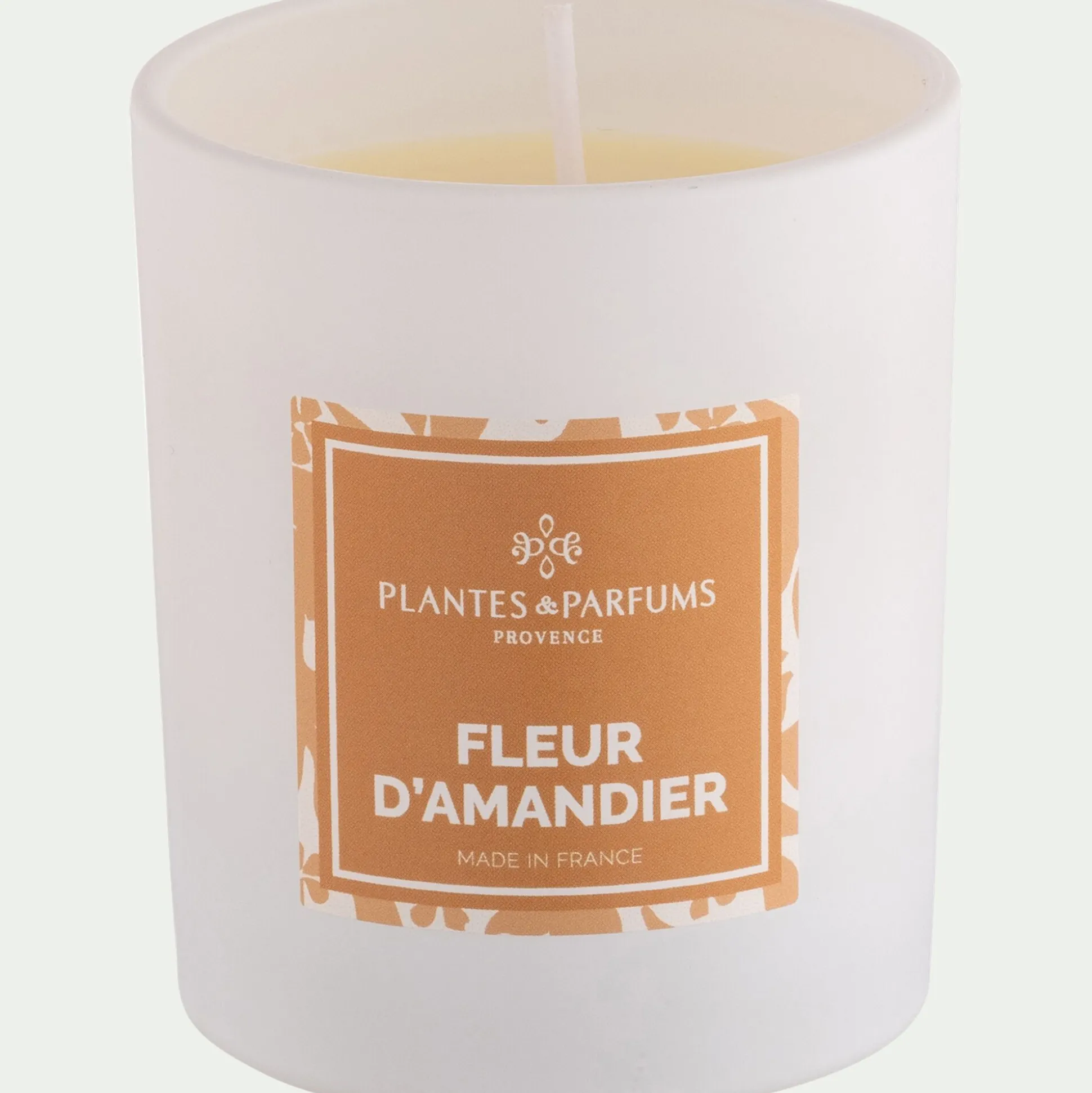 Bougie parfumée senteur fleur d'amandier 180g