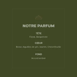Bougie parfumée senteur Notre Parfum 160g