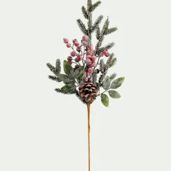 Branchage de Noël artificiel de pin H50cm - vert