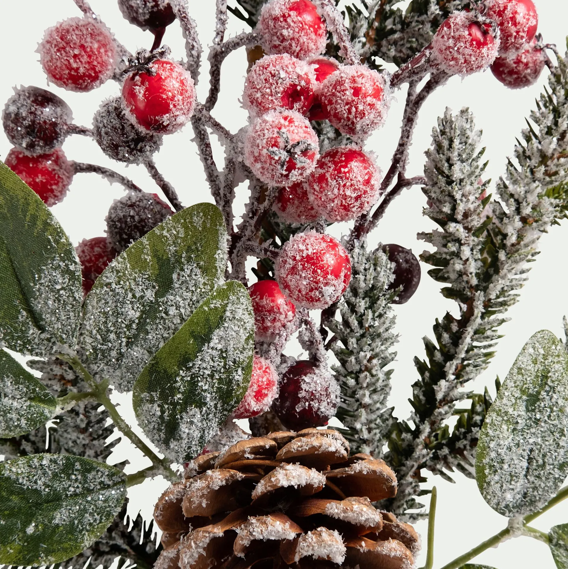 Branchage de Noël artificiel de pin H50cm - vert