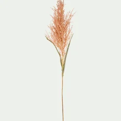 Branchage de Noël artificiel de pampa H114cm - marron