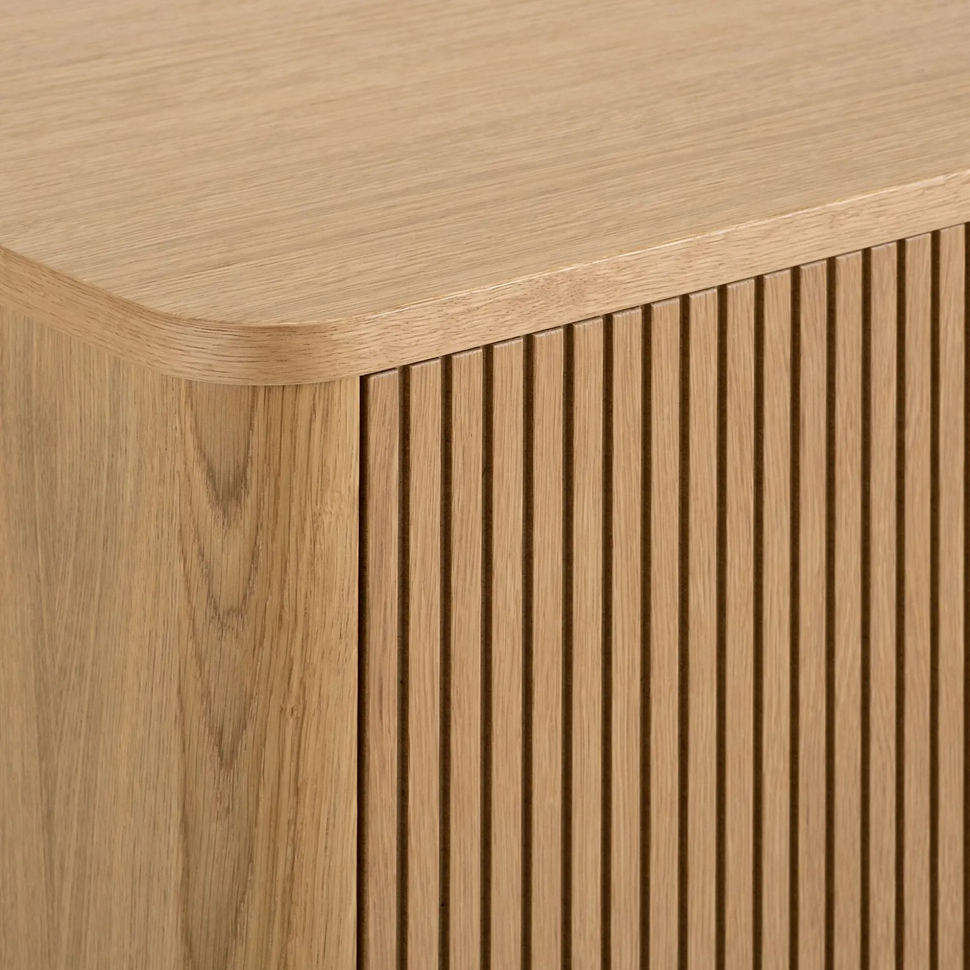 Buffet 3 portes en chêne - bois clair