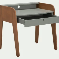 Bureau enfant en acacia - vert olivier