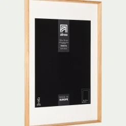 Cadre en bois de chêne 50x70cm - naturel