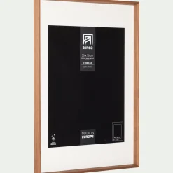 Cadre en bois de noyer 50x70cm - naturel