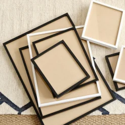 Cadre photo en bois 18x24cm - blanc