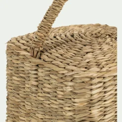 Cale porte en jàonc de mer H13,5cm - naturel