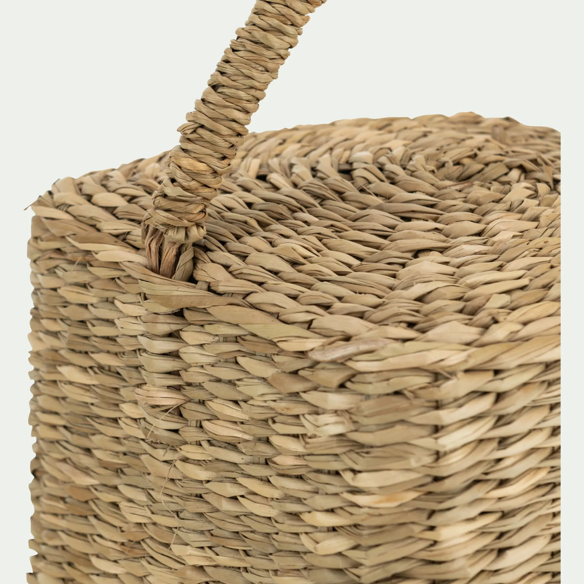 Cale porte en jàonc de mer H13,5cm - naturel