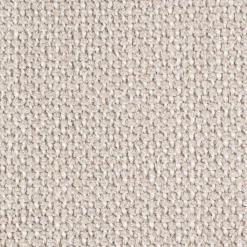 Canapé d'angle droit convertible en tissu tramé - beige roucas