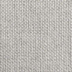 Canapé d'angle gauche fixe en tissu tramé - beige roucas