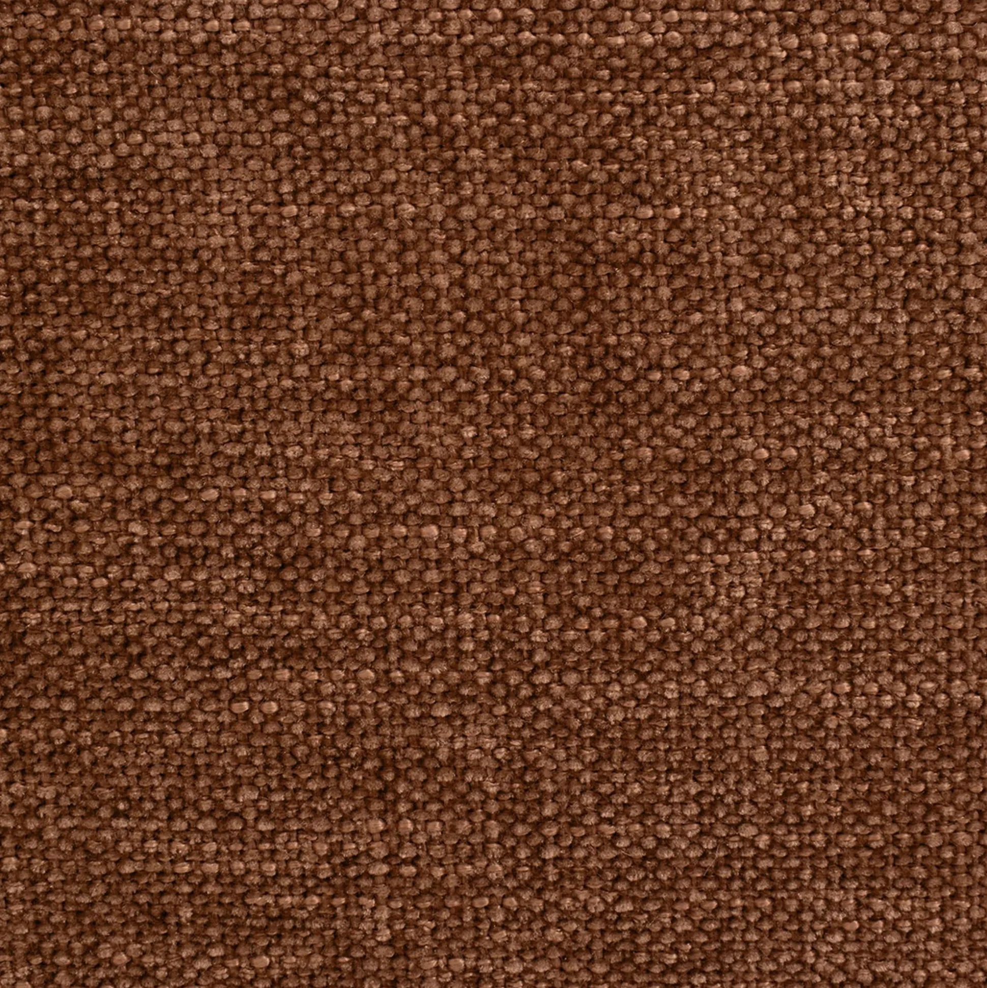 Canapé d'angle gauche fixe en tissu doux tramé - brun rustrel