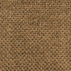 Canapé d'angle gauche fixe en tissu tramé - bronze