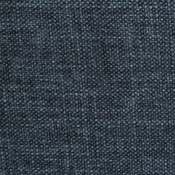 Canapé 3 places convertible en tissu tramé - bleu