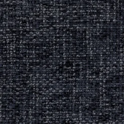 Canapé 3 places convertible en tissu chenille benjo - bleu marine