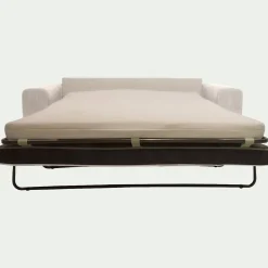 Canapé 3 places convertible en tissu Storm - beige roucas