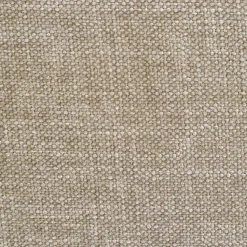 Canapé 3 places convertible en tissu doux tramé - beige