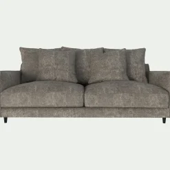 Canapé 3 places convertible en tissu genesis - beige alpilles