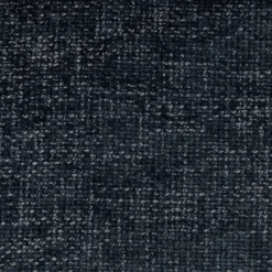 Canapé 4 places en fixe en tissu chenille - bleu marine