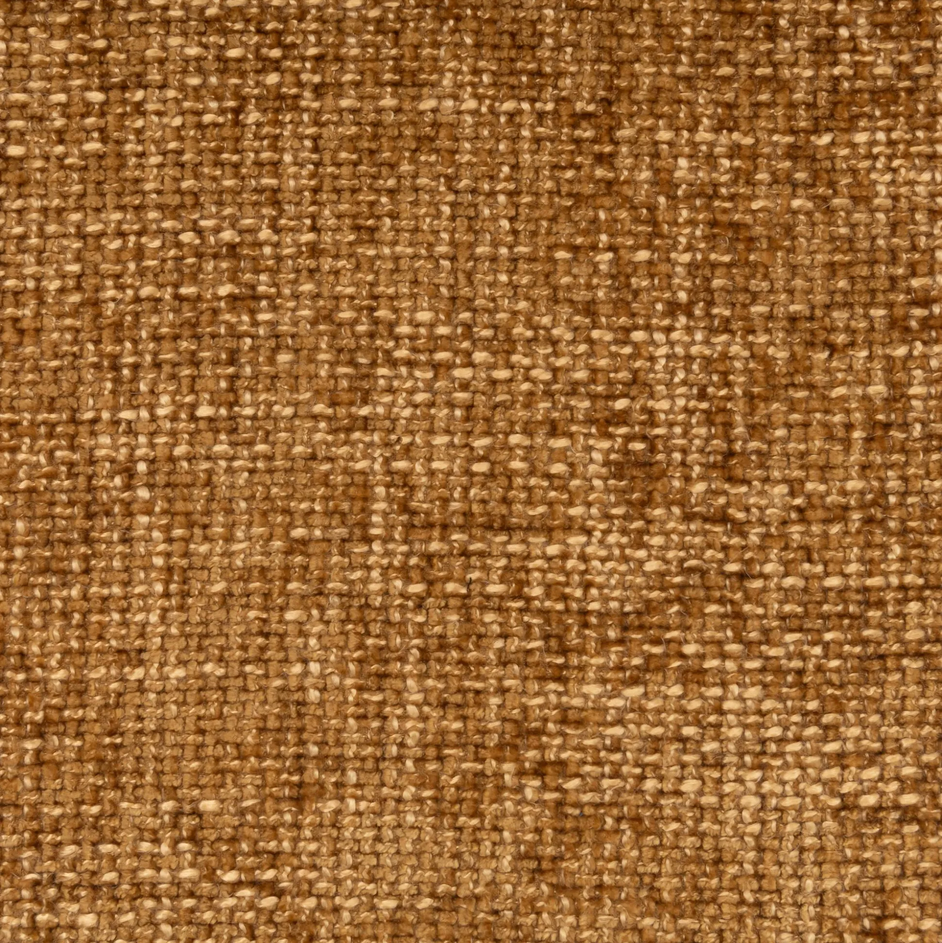 Canapé 2 places en tissu chenille - jaune argan