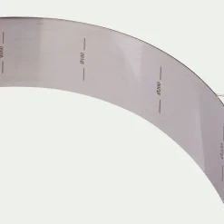 Cercle réglable en inox D16cm à D28cm - argenté
