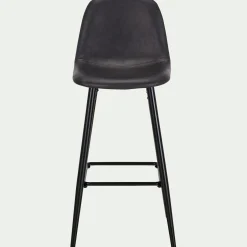 Chaise de bar - noir H75cm