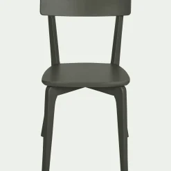 Chaise en bois - vert cèdre