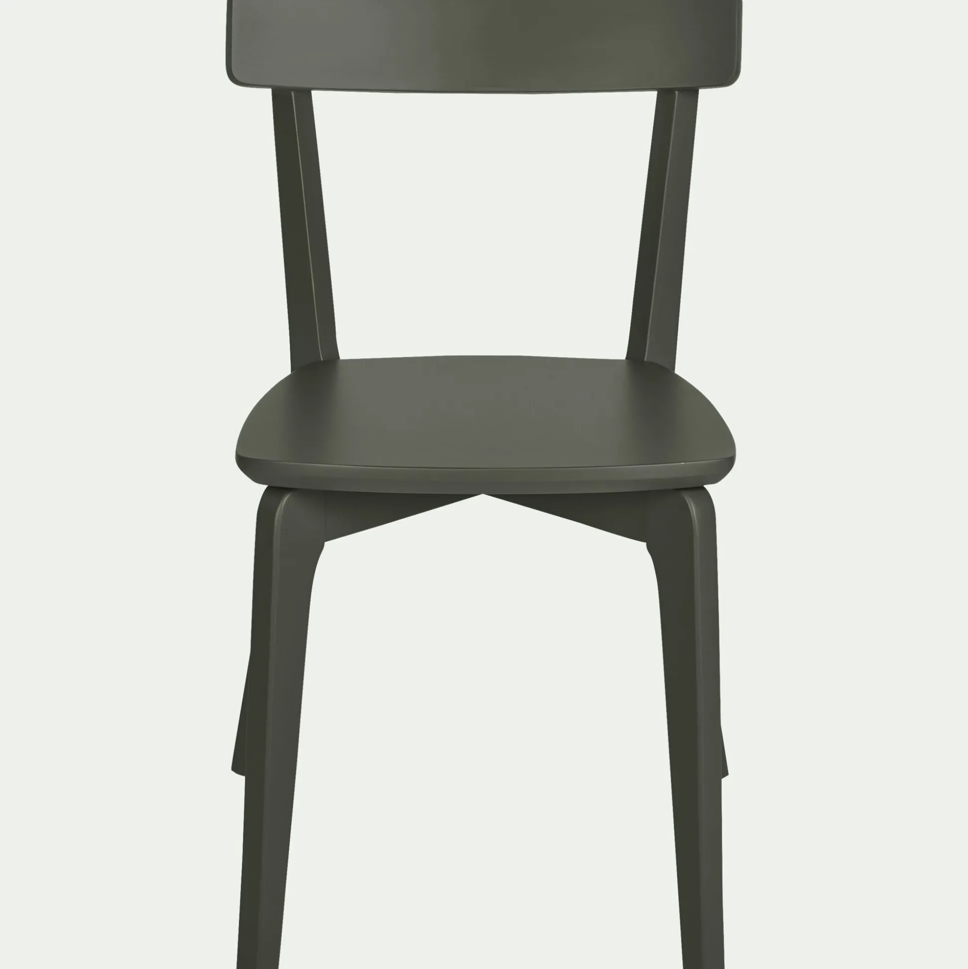 Chaise en bois - vert cèdre