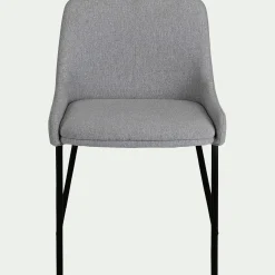 Chaise en tissu - gris borie